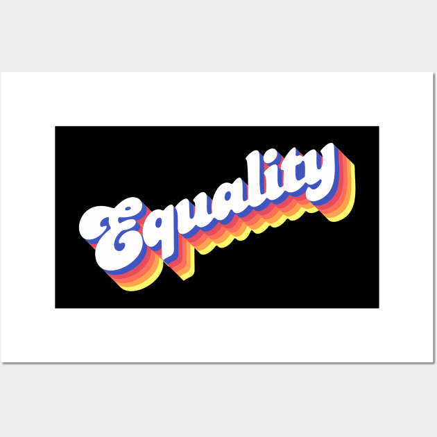 Equality Wall Art by Jennifer